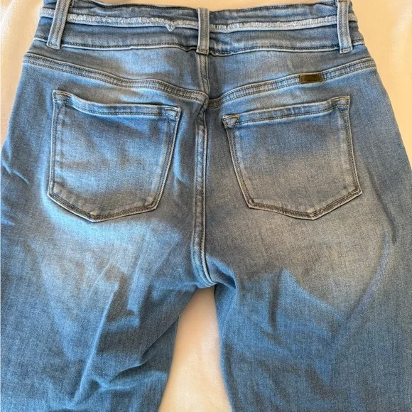 KanCan Frayed Hem Blue Jeans - Picture 7 of 7